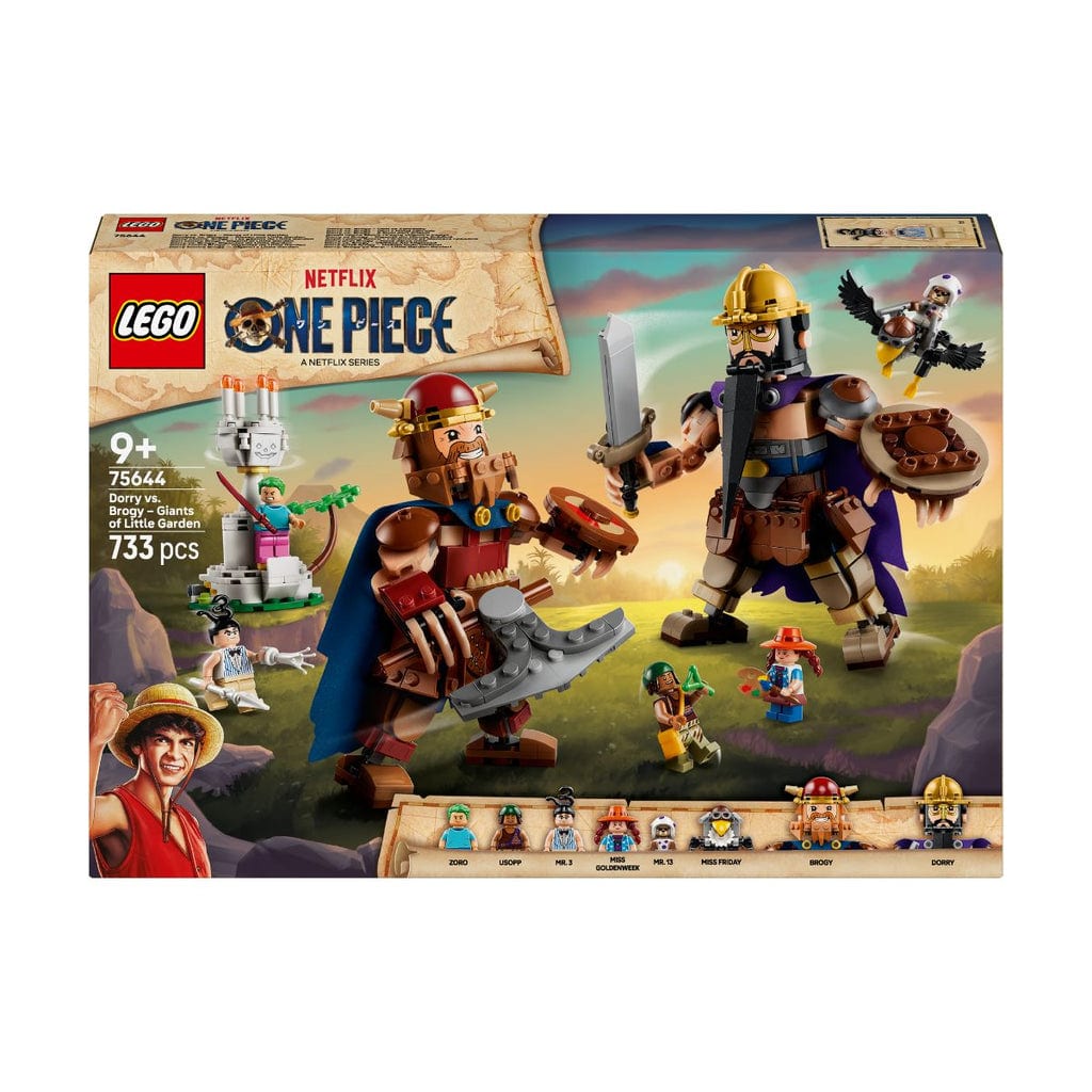 樂高與益智玩具:  Dorry Brogy：小花園島的巨人拼裝玩具 LEGO ONE PIECE 75644 (733個零件) 