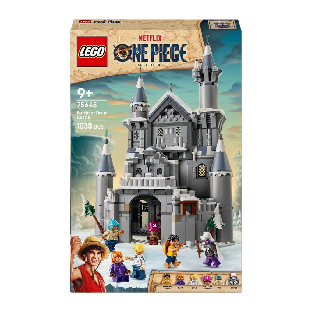 樂高與益智玩具:  在鼓城的戰鬥拼裝玩具 LEGO ONE PIECE 75645 (1038個零件) 