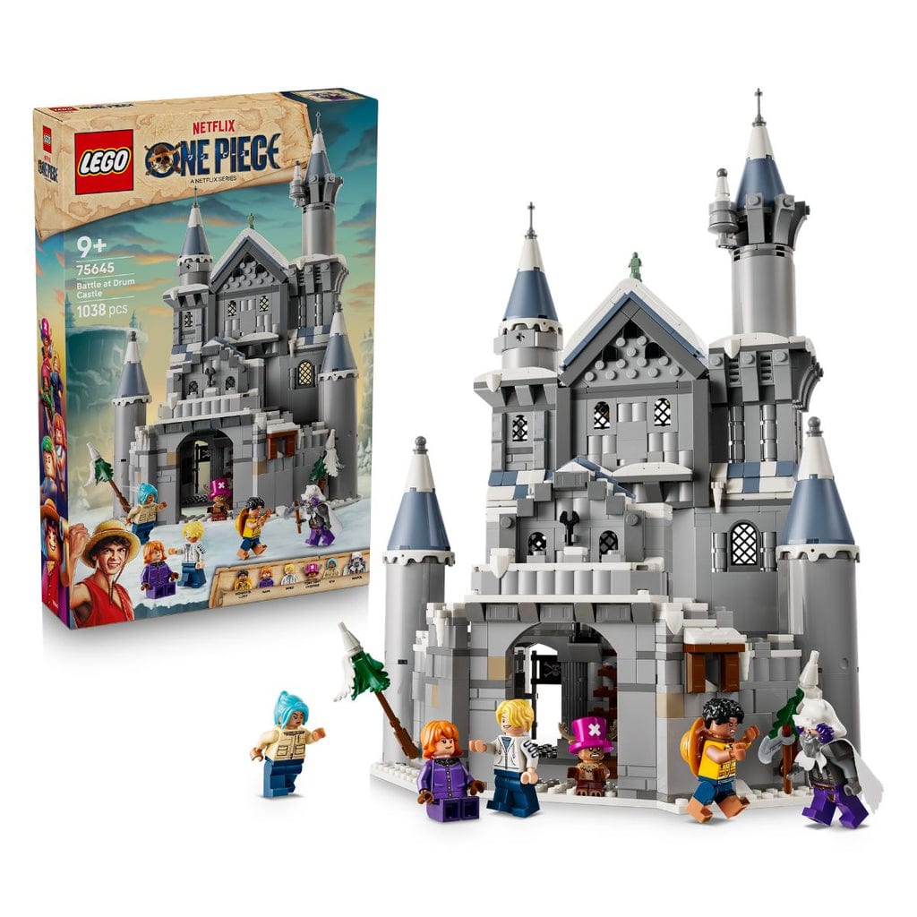 樂高與益智玩具:  在鼓城的戰鬥拼裝玩具 LEGO ONE PIECE 75645 (1038個零件) 