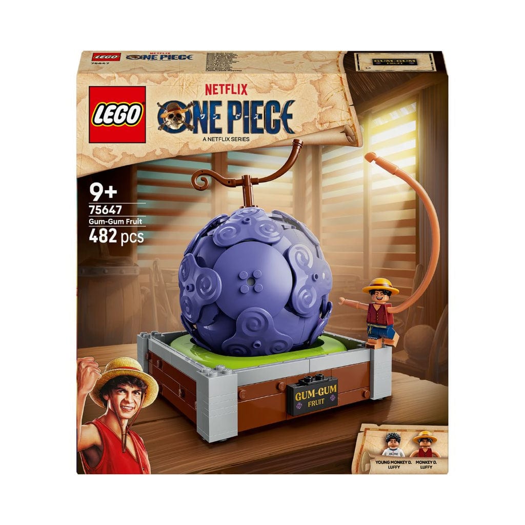 樂高與益智玩具:  惡魔果實Gum Gum拼裝玩具 LEGO ONE PIECE 75647 (482個零件) 