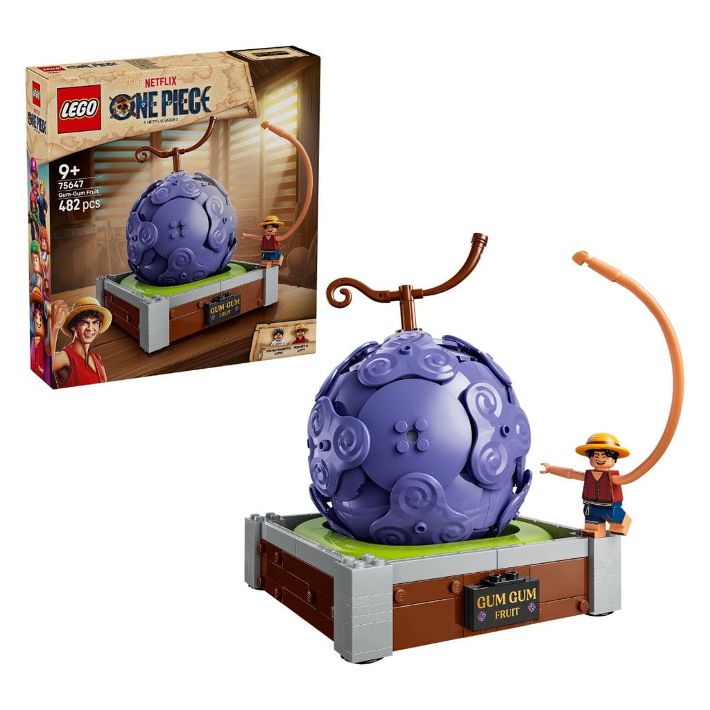 樂高與益智玩具:  惡魔果實Gum Gum拼裝玩具 LEGO ONE PIECE 75647 (482個零件) 