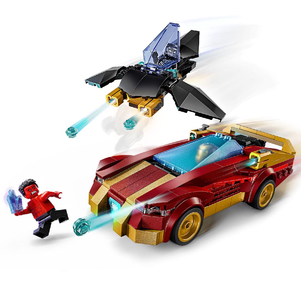  Đồ Chơi Lắp Ráp Xe Người Sắt, Black Panther Đấu Với Hulk LEGO SUPERHEROES 76310 (295 chi tiết) 