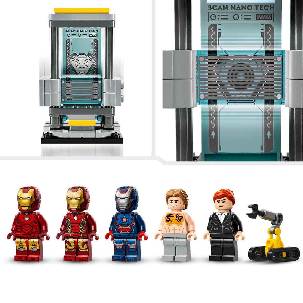  鋼鐵俠戰甲收藏拼裝玩具 LEGO SUPERHEROES 76315 (384個細節) 