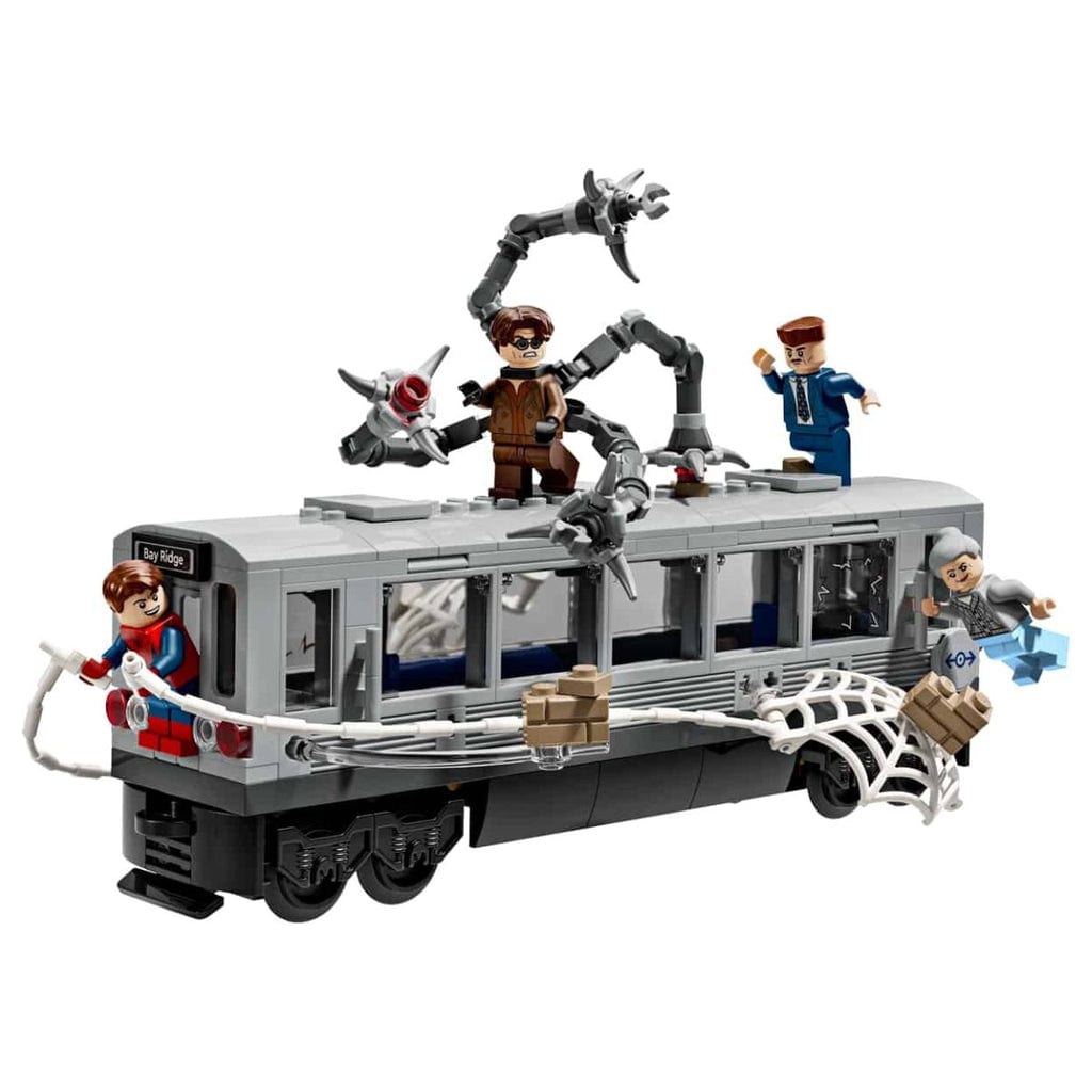  Đồ Chơi Lắp Ráp Spider-Man Đấu Với Doc Ock Tại Tàu Điện Ngầm LEGO SUPERHEROES 76321 (393 chi tiết) 