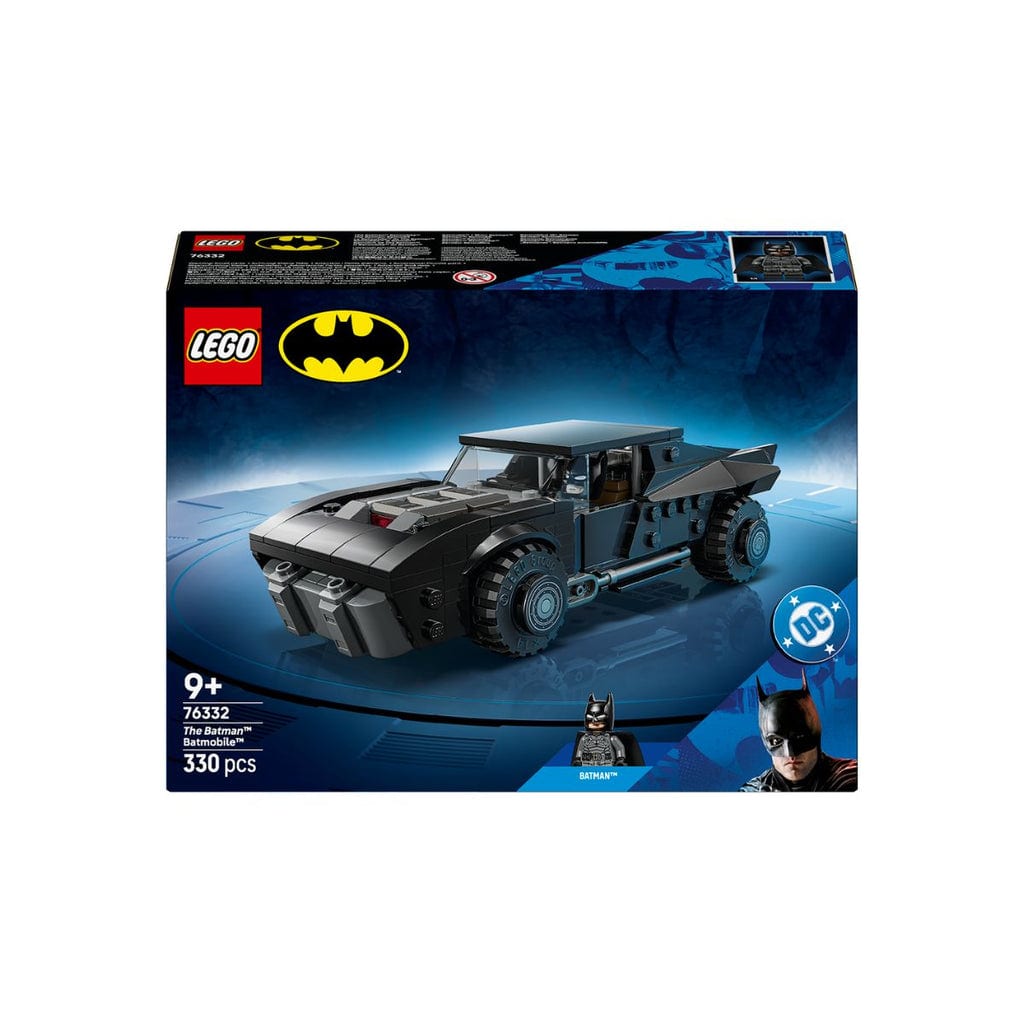 樂高與益智玩具:  蝙蝠俠蝙蝠車拼裝玩具 LEGO SUPERHEROES 76332 (330個零件) 