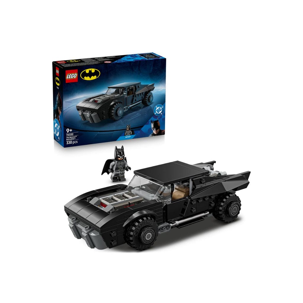 樂高與益智玩具:  蝙蝠俠蝙蝠車拼裝玩具 LEGO SUPERHEROES 76332 (330個零件) 