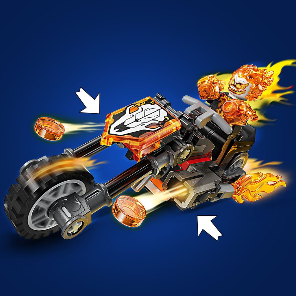  Đồ Chơi Lắp Ráp Mô Tô Ghost Rider Và Spider-Man LEGO SUPERHEROES 76335 (72 chi tiết) 