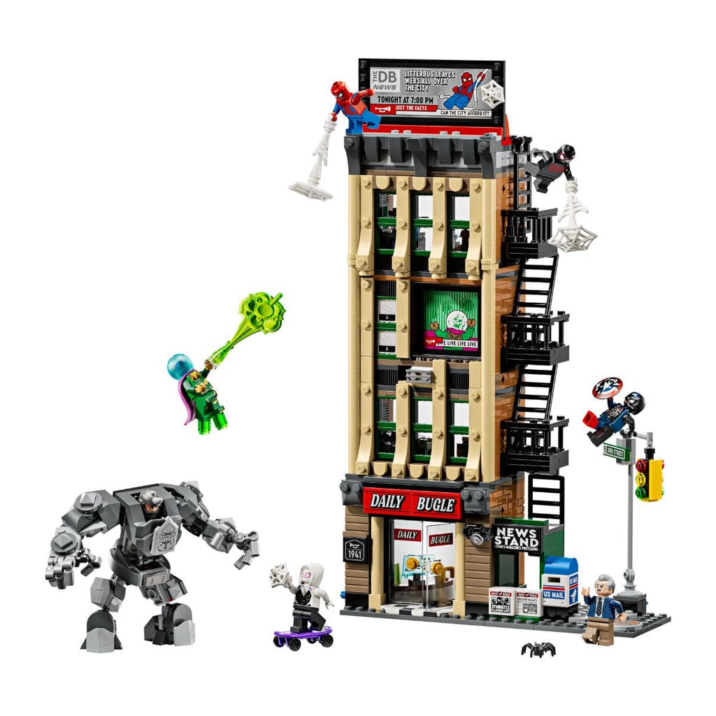  蜘蛛俠與神秘人：日報社拼裝玩具 LEGO SUPERHEROES 76342 (781個細節) 