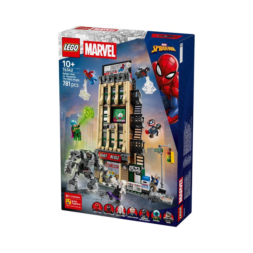  蜘蛛俠與神秘人：日報社拼裝玩具 LEGO SUPERHEROES 76342 (781個細節) 