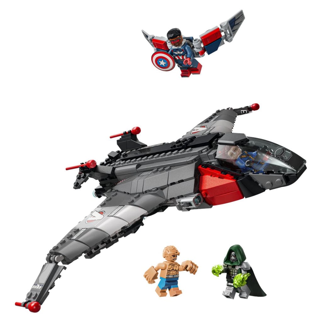  Jouet de construction Vaisseau spatial Quinjet Avengers : Doomsday LEGO SUPERHEROES 76347 (433 pièces) 