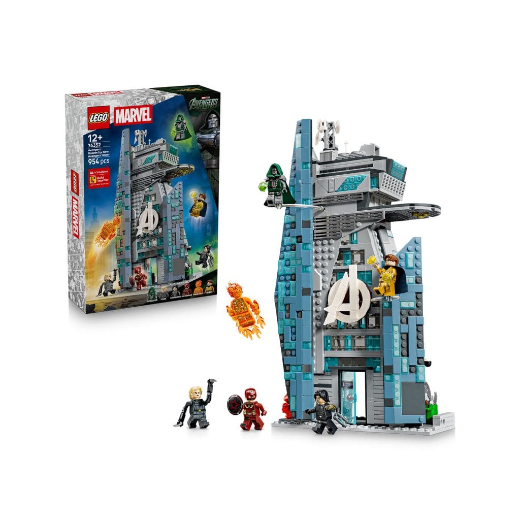 LEGO et jouets éducatifs:  Jouet de construction Nouvelle tour des Avengers dans Avengers : Doomsday LEGO SUPERHEROES 76352 (954 pièces) 