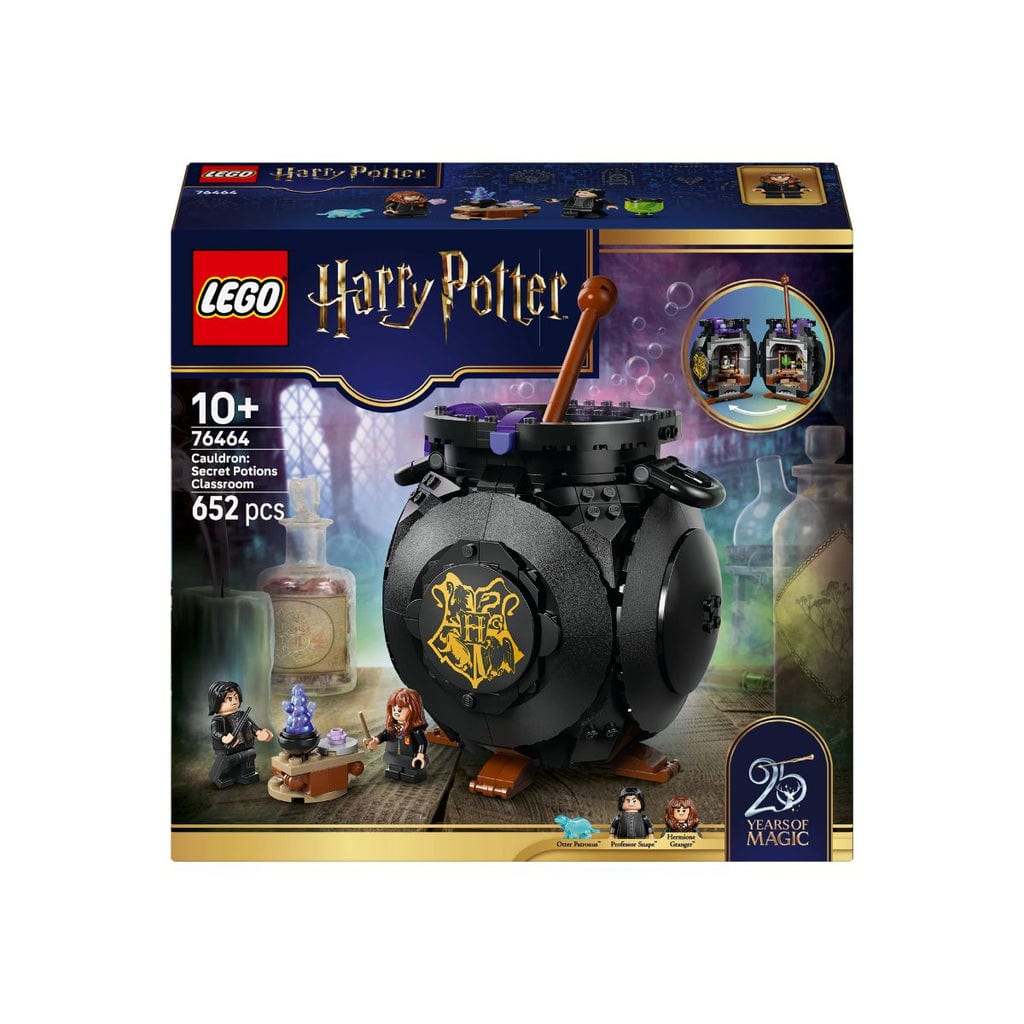 樂高與益智玩具:  秘密藥水調配教室拼裝玩具 LEGO HARRY POTTER 76464 (652個零件) 
