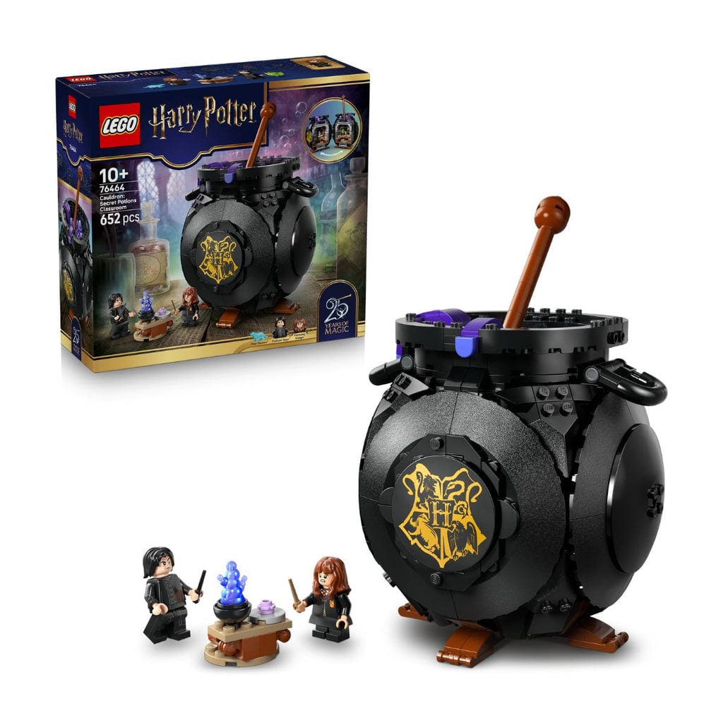 樂高與益智玩具:  秘密藥水調配教室拼裝玩具 LEGO HARRY POTTER 76464 (652個零件) 