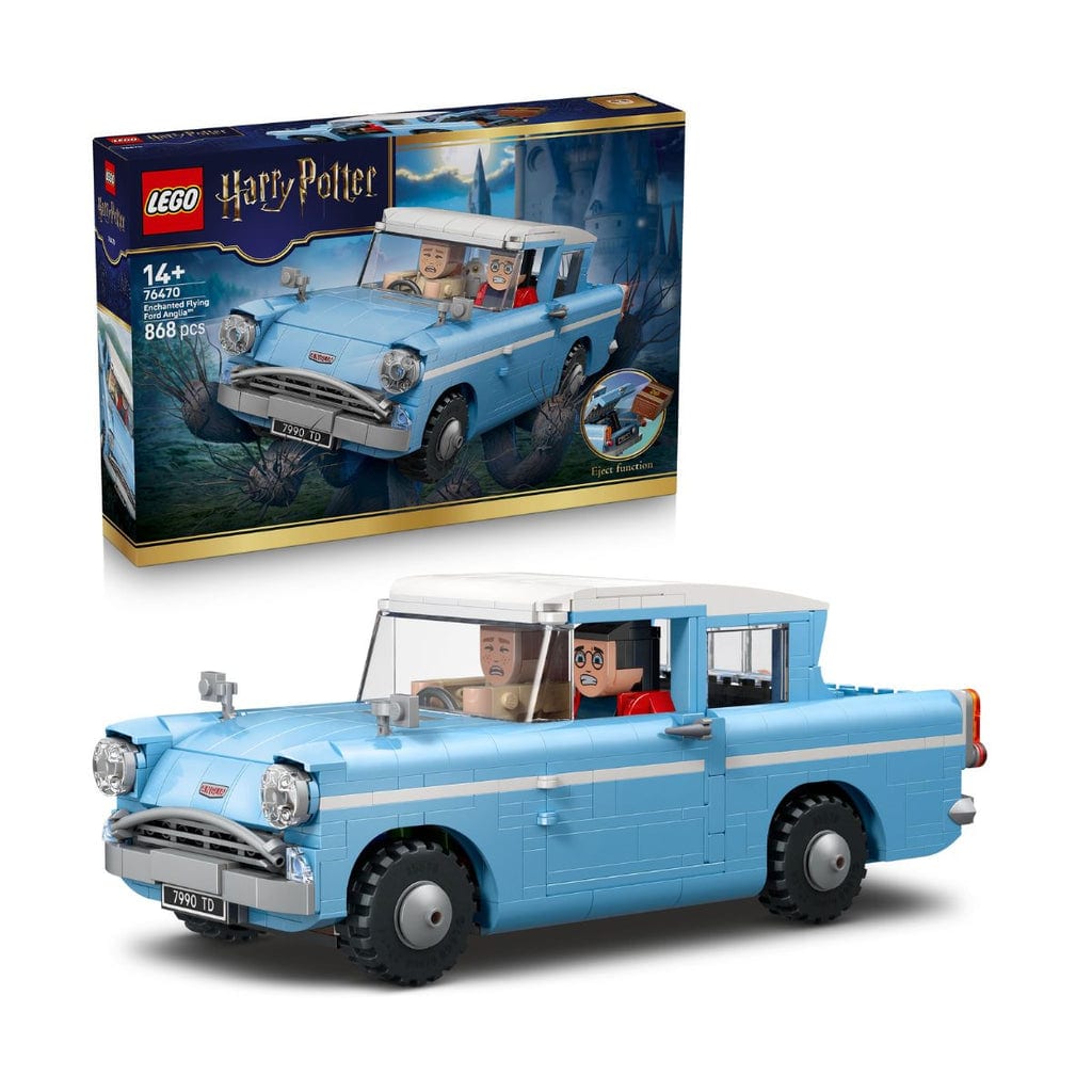 樂高與益智玩具:  魔法飛車福特安格利亞拼裝玩具 LEGO HARRY POTTER 76470 (868個零件) 