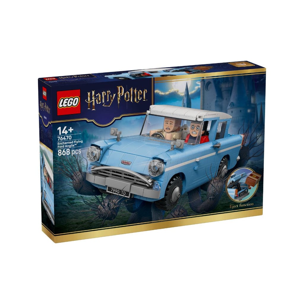 樂高與益智玩具:  魔法飛車福特安格利亞拼裝玩具 LEGO HARRY POTTER 76470 (868個零件) 