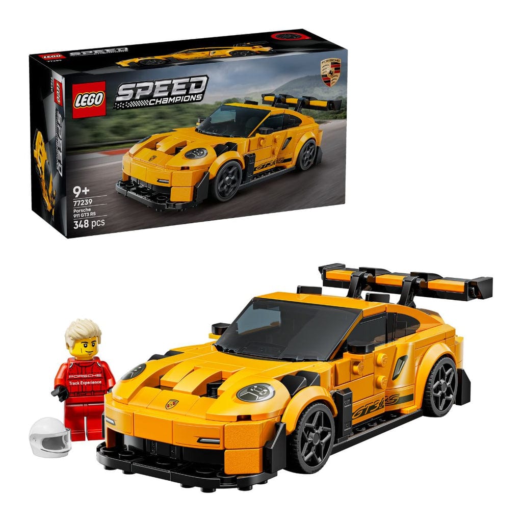 樂高與益智玩具:  保時捷911 GT3 RS V29版 LEGO SPEED CHAMPIONS 77239 (348個零件) 