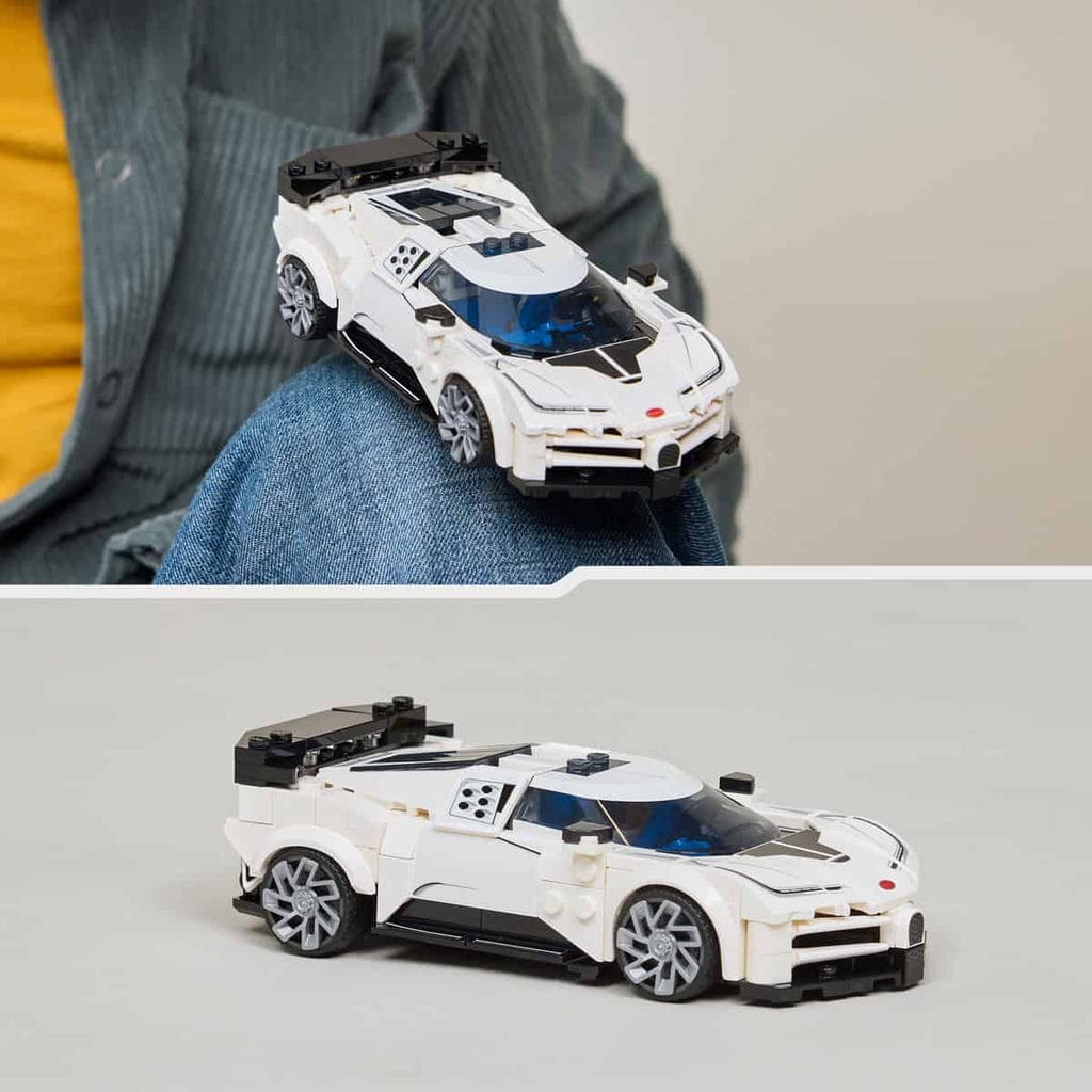  Đồ Chơi Lắp Ráp Siêu Xe Thể Thao Bugatti Centodieci LEGO SPEED CHAMPIONS 77240 (291 chi tiết) 