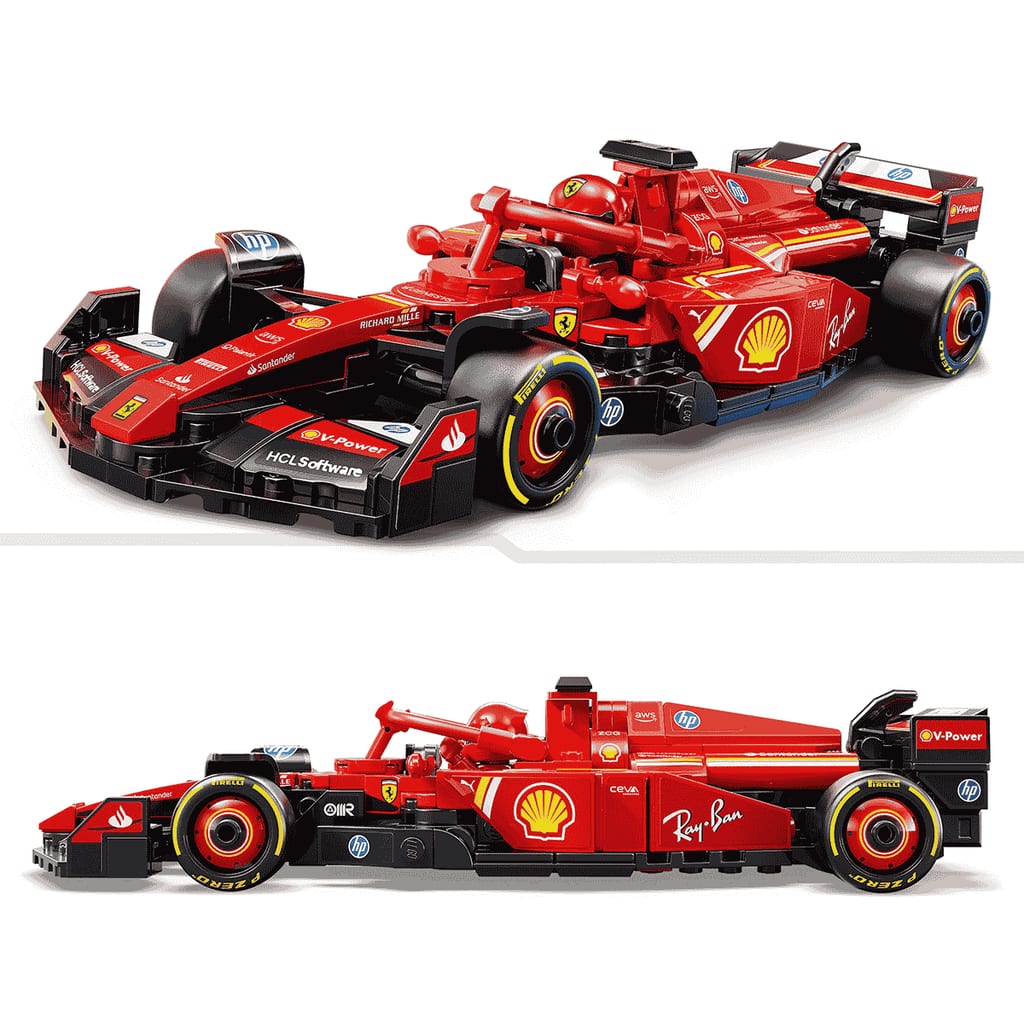  Đồ Chơi Lắp Ráp Xe Đua Ferrari SF-24 F1 LEGO SPEED CHAMPIONS 77242 (275 chi tiết) 