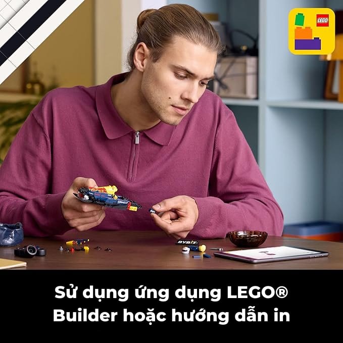  Xe Đua Oracle Red Bull RB20 F1 LEGO SPEED CHAMPIONS 77243 (251 chi tiết) 