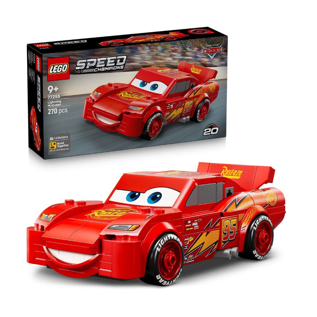 樂高與益智玩具:  閃電麥昆拼裝玩具 LEGO SPEED CHAMPIONS 77255 