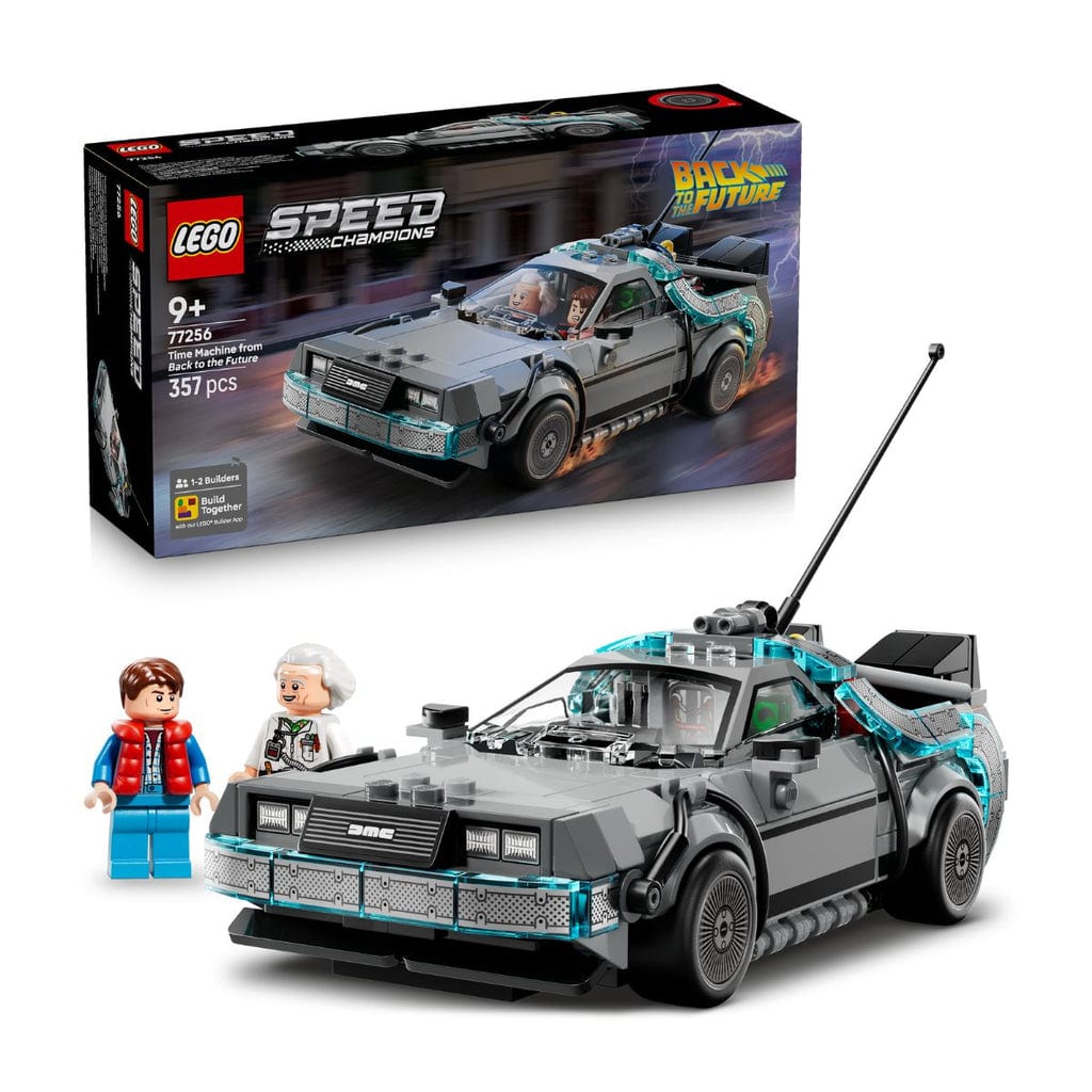 樂高與益智玩具:  回到未來時光機 LEGO SPEED CHAMPIONS 77256 (357 件) 