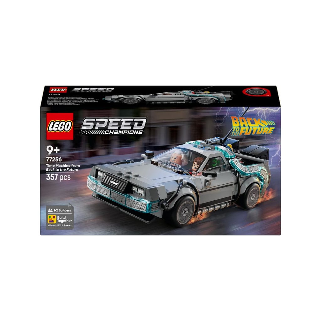 樂高與益智玩具:  回到未來時光機 LEGO SPEED CHAMPIONS 77256 (357 件) 