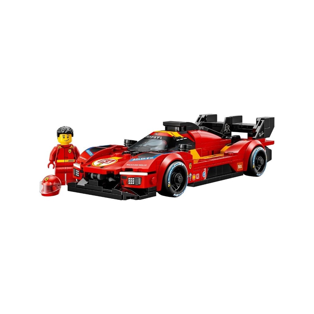  Đồ Chơi Lắp Ráp Siêu Xe Ferrari 499P LEGO SPEED CHAMPIONS 77261 (329 chi tiết) 