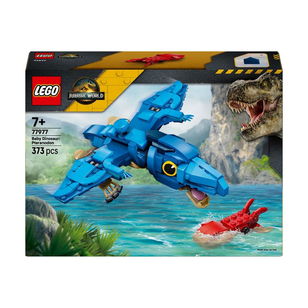樂高與益智玩具:  小翼龍拼裝玩具 LEGO JURASSIC 77977 (373個零件) 