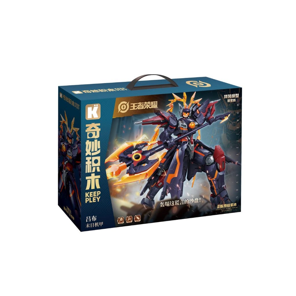 樂高與益智玩具:  拼裝模型玩具王者榮耀 - 呂布 KEEPPLAY 78031 