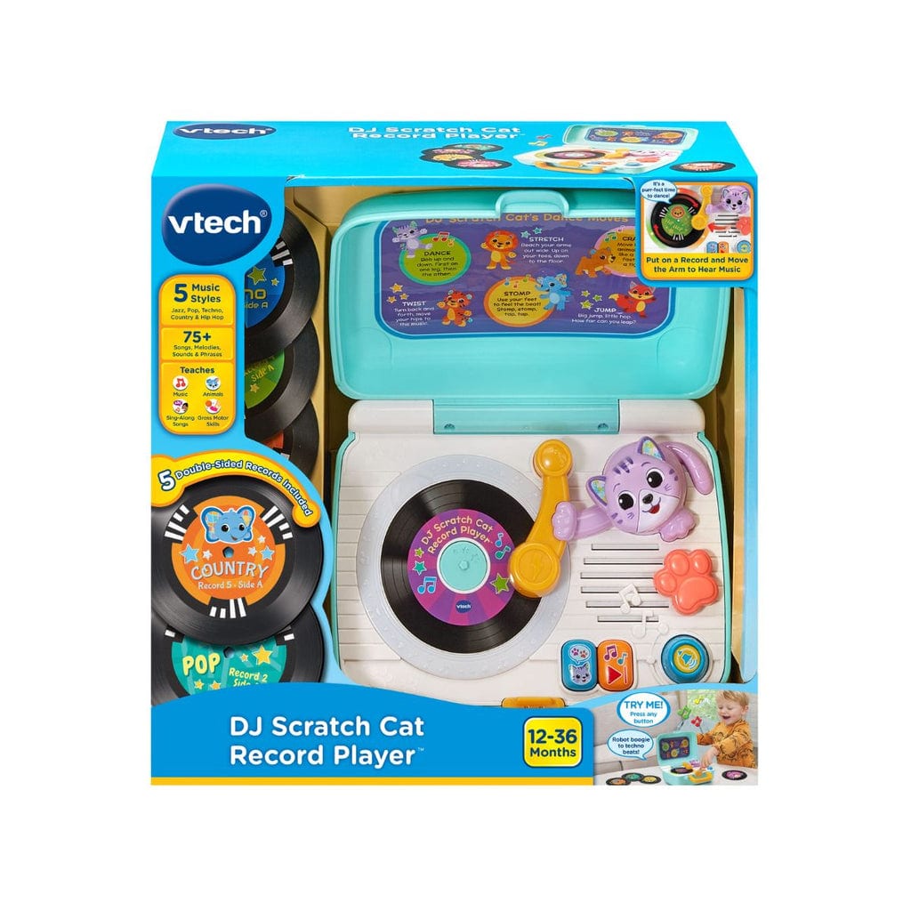 樂高與益智玩具:  唱片播放器玩具 VTECH 80-568100 