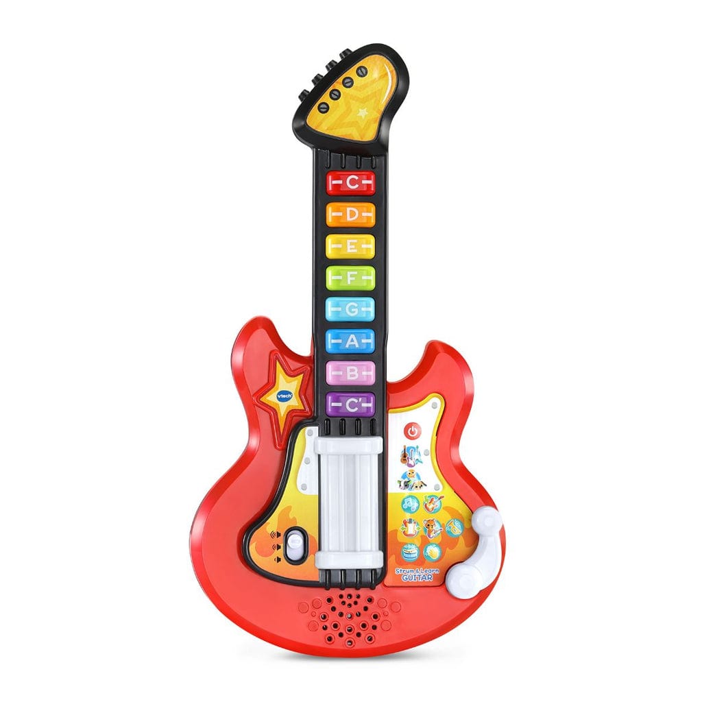 樂高與益智玩具:  個性電吉他玩具 VTECH 80-587500 
