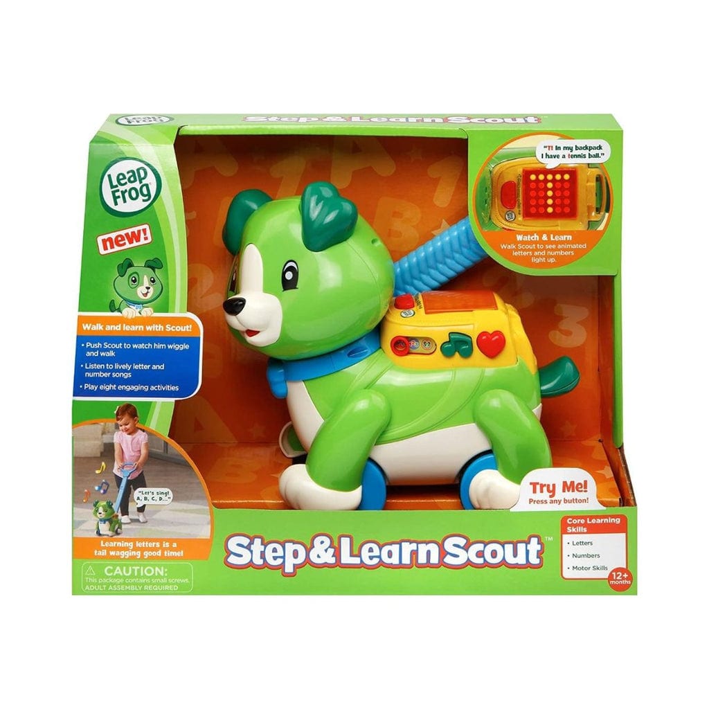 樂高與益智玩具:  小狗形狀的推車玩具 Scout LEAPFROG 80-601200 