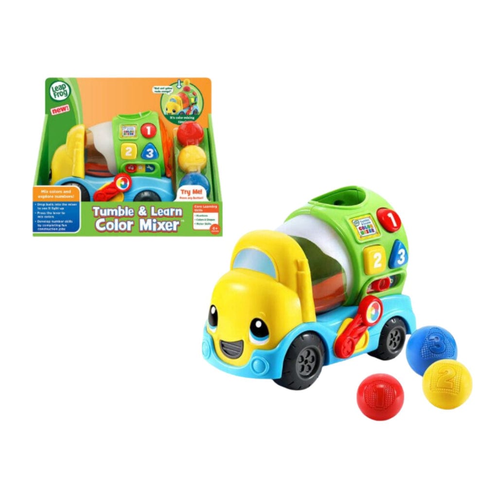 樂高與益智玩具:  有趣的彩色水泥車玩具 LEAPFROG 80-601900 