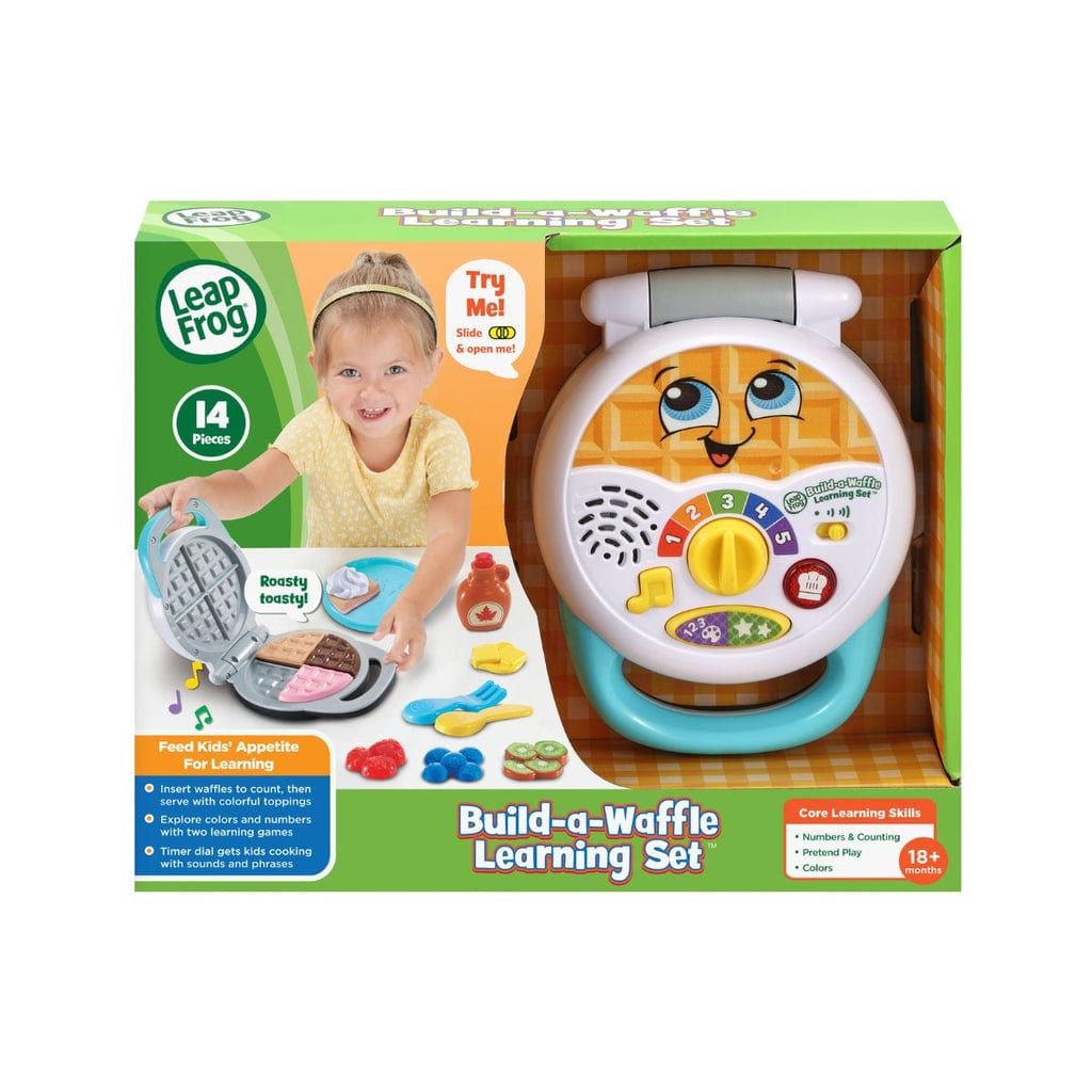 樂高與益智玩具:  有趣的華夫餅機玩具 LEAPFROG 80-616700 