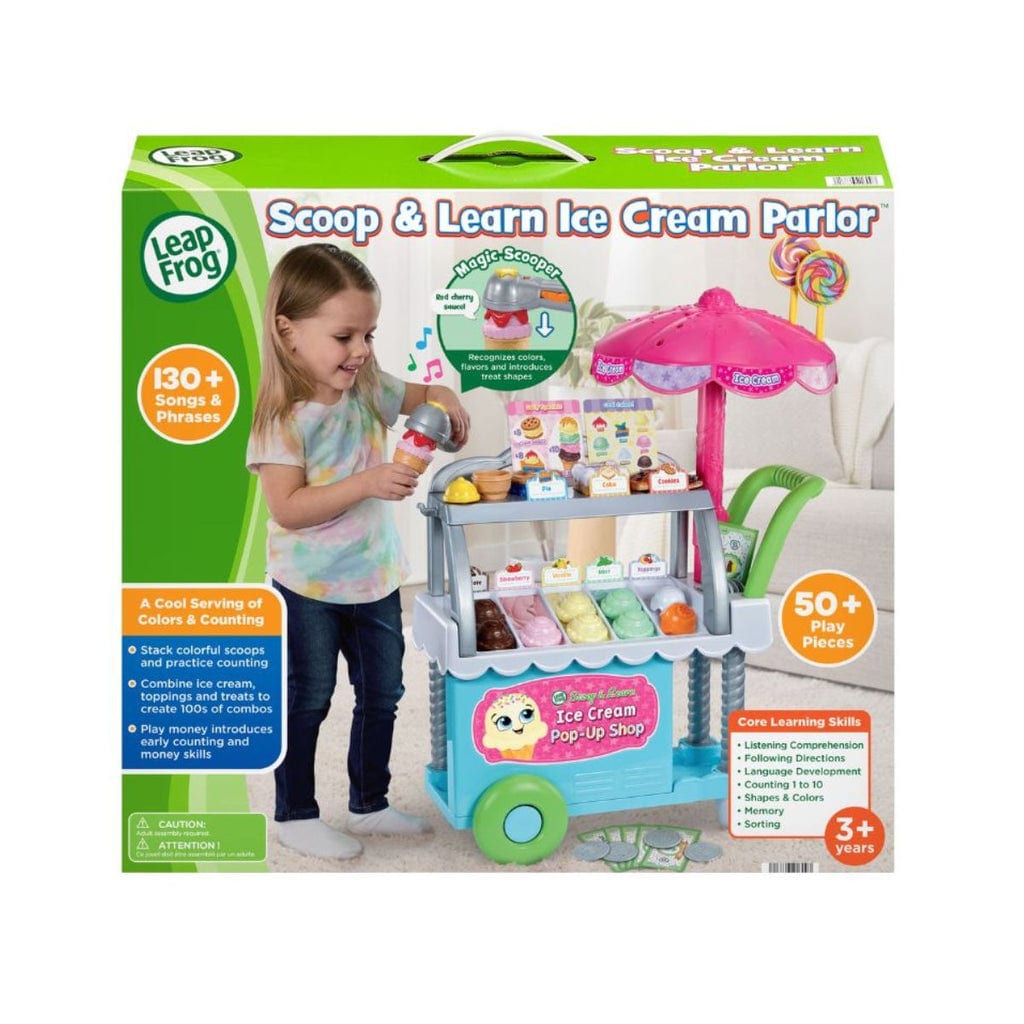 樂高與益智玩具:  有趣的冰淇淋車玩具 LEAPFROG 80-621600 