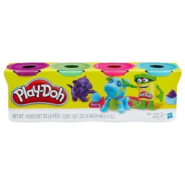  Đồ Chơi Bột nặn 4 màu PLAYDOH B5517 