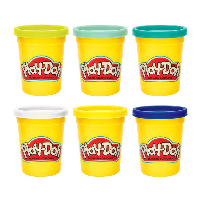 樂高與益智玩具:  淺白色 Playdoh 彩泥盒 PLAYDOH B5517C 