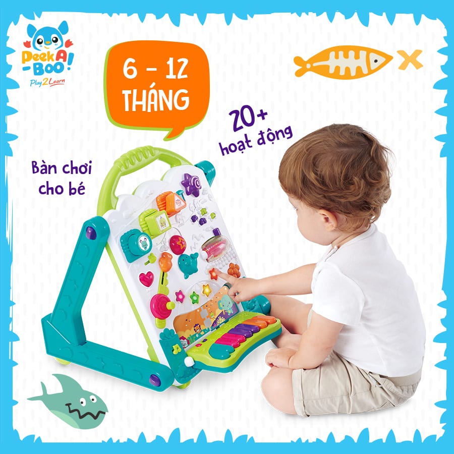  Xe Tập Đi 3 Trong 1 PEEK A BOO EU461542 