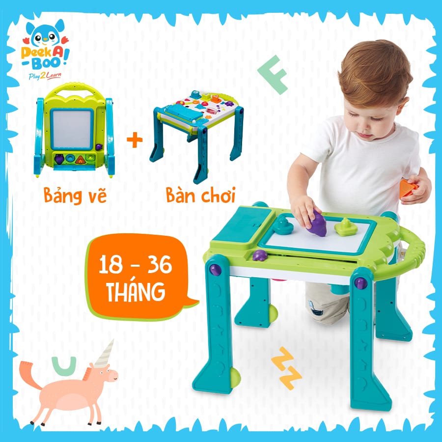  Xe Tập Đi 3 Trong 1 PEEK A BOO EU461542 