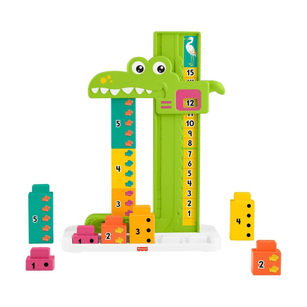 樂高與益智玩具:  可愛的恐龍數學學習翫具 FISHER PRICE MATTEL JCT13 