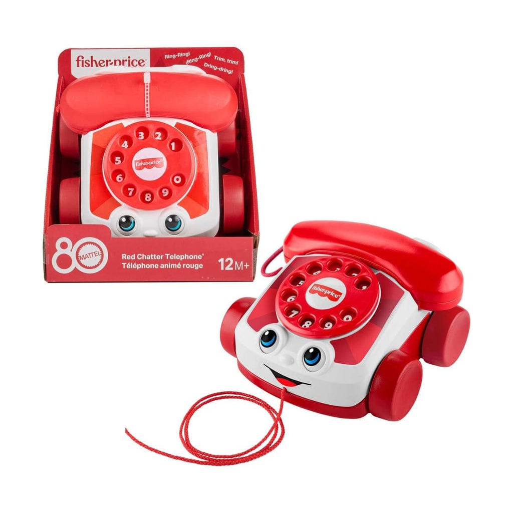 LEGO Và Đồ Chơi Thông Minh: Đồ Chơi Điện Thoại Quay Số - Phiên Bản Mattel 80 Năm FISHER PRICE MATTEL JGG97 (ảnh 1) | Flosa