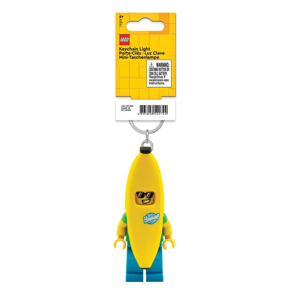 LEGO Và Đồ Chơi Thông Minh: Móc Khóa Có Đèn LEGO Minifigures - Banana Guy LEGO LICENSED KE118H (ảnh 1) | Flosa