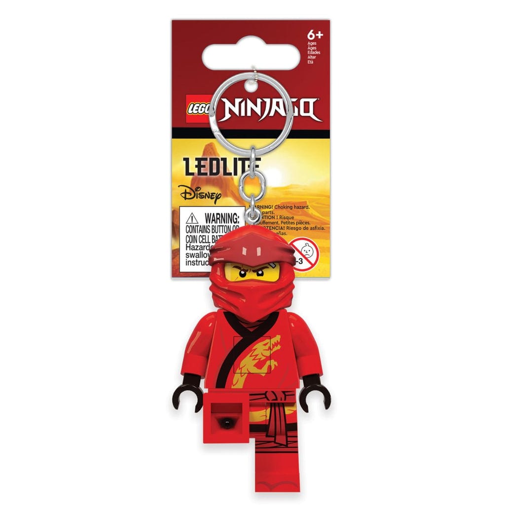 樂高與益智玩具:  帶燈鑰匙扣 LEGO Ninjago - 凱 LEGO LICENSED KE149H 