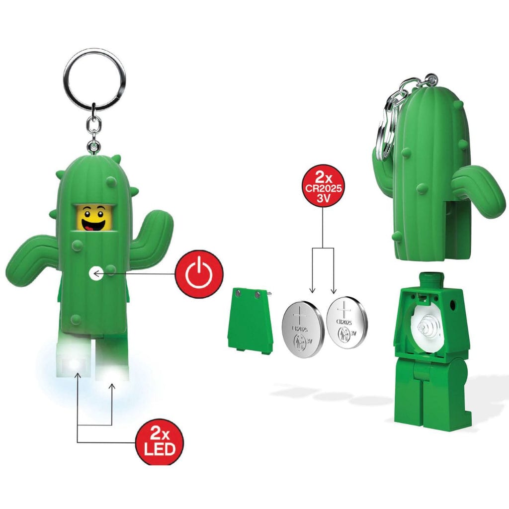  Móc Khóa Có Đèn LEGO Minifigures - Cactus Boy LEGO LICENSED KE157H 