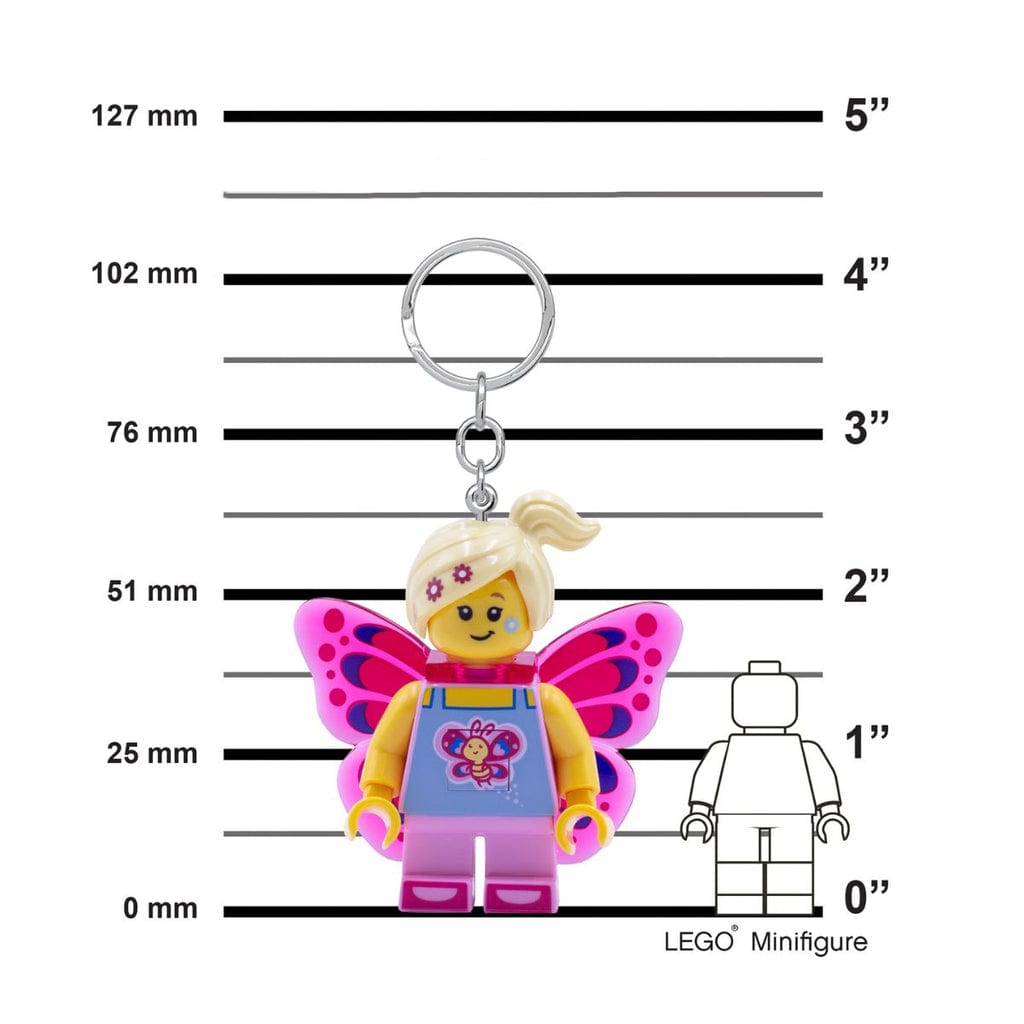  Móc Khóa Có Đèn LEGO Minifigures - Butterfly Girl LEGO LICENSED KE171H 