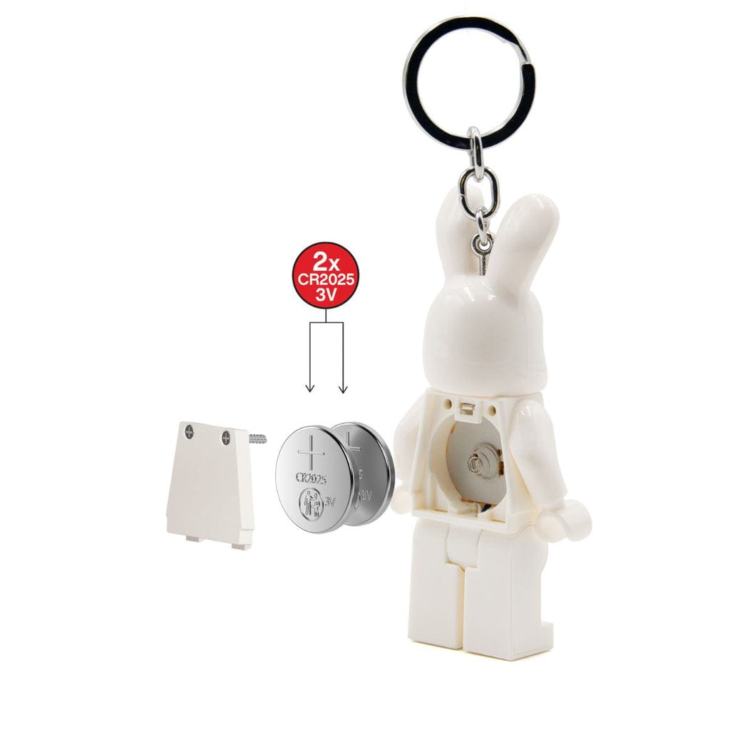  帶燈鑰匙扣 LEGO Minifigures - 兔子套裝男孩 LEGO LICENSED KE73H 