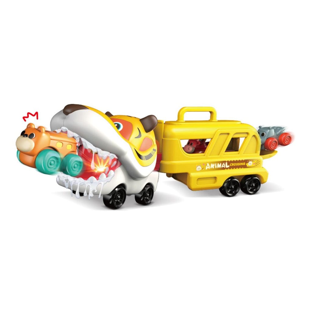 樂高與益智玩具:  金虎卡車隊玩具 PEEK A BOO PAB071Y 