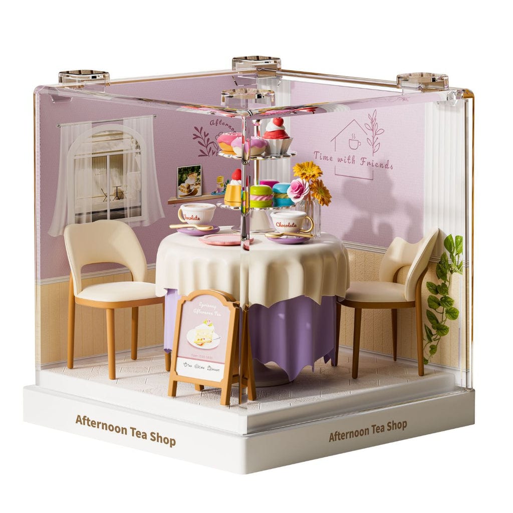 樂高與益智玩具:  迷你房屋拼裝玩具 - 下午茶 SWEET HEART SH831 