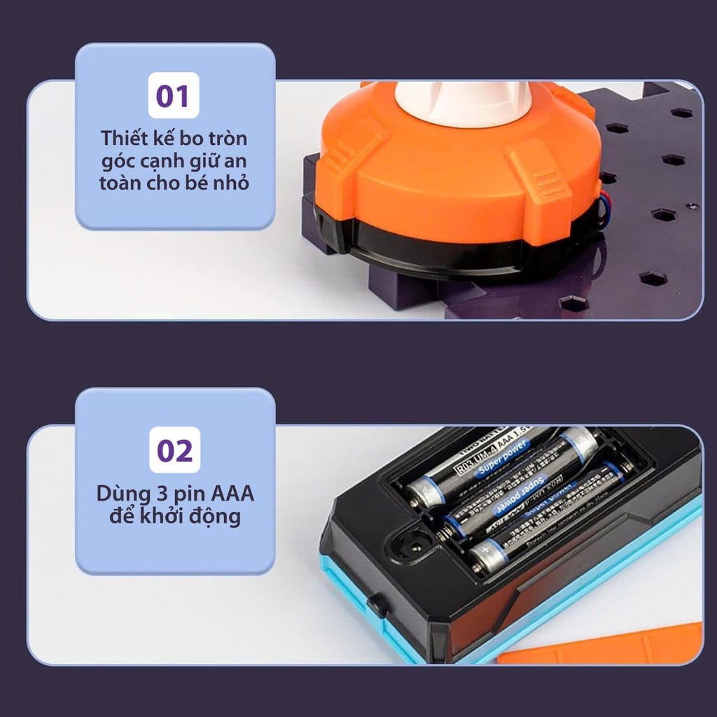  Đồ Chơi Bộ Lắp Ráp Hàng Không Vũ Trụ STEAM SS102 