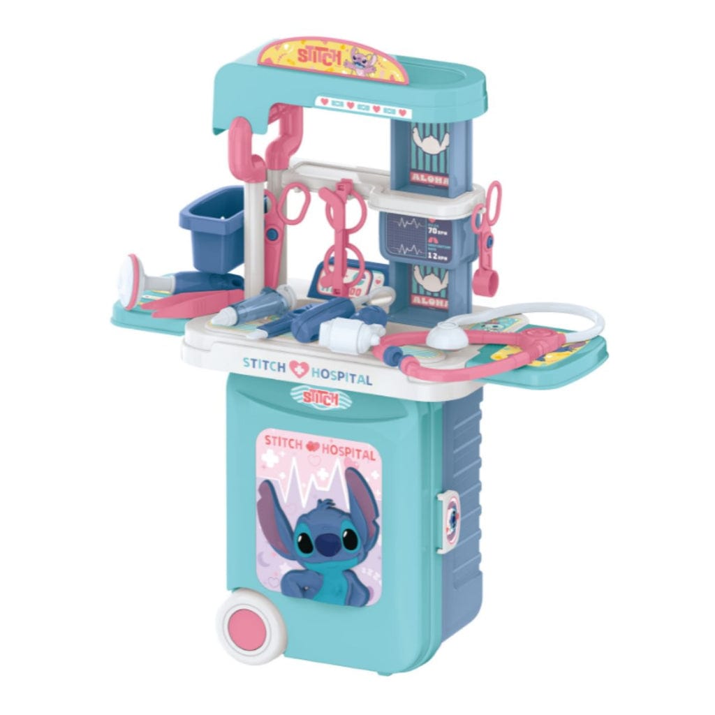 LEGO Và Đồ Chơi Thông Minh: Đồ Chơi Bác Sĩ Dáng Vali 3 Trong 1 Stitch PEEK A BOO ST008-955A (ảnh 1) | Flosa
